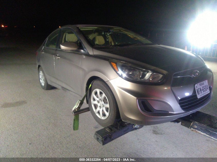 2014 HYUNDAI ACCENT GLS - KMHCT4AE1EU671677