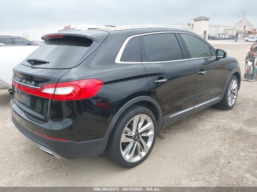 2018 LINCOLN MKX RESERVE - 2LMPJ6LR4JBL49073