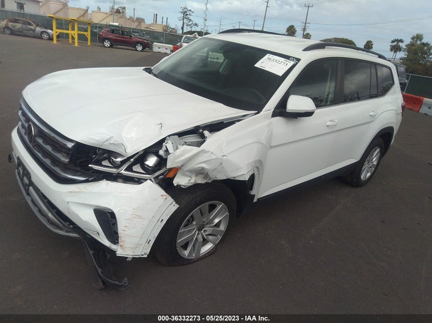 VIN 1V2AP2CA4MC576905 2021 VOLKSWAGEN ATLAS 2.0T S