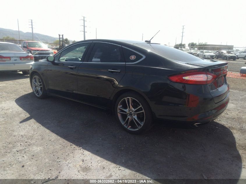 2014 FORD FUSION TITANIUM - 3FA6P0D96ER255618