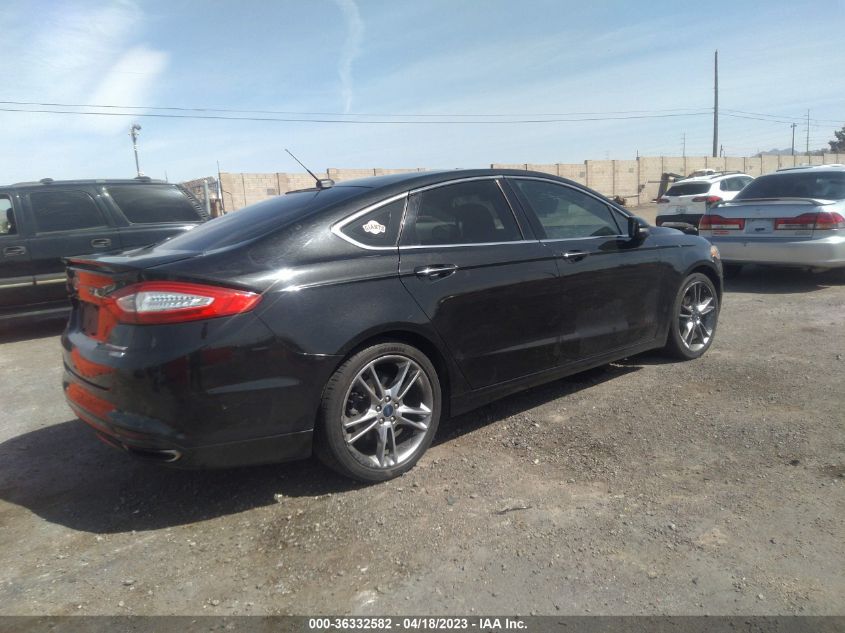 2014 FORD FUSION TITANIUM - 3FA6P0D96ER255618