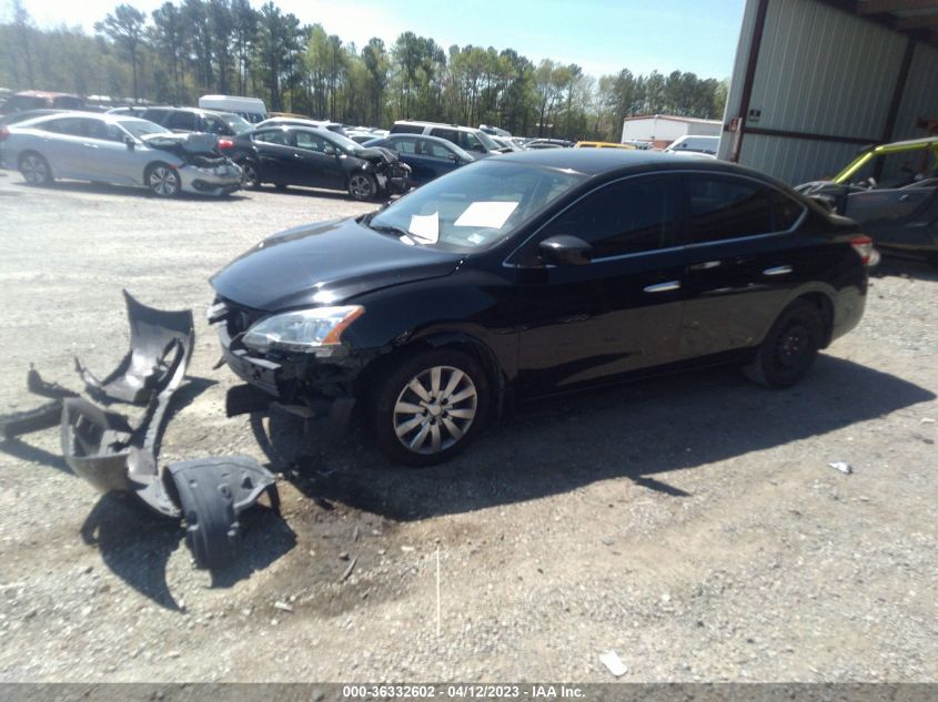 2013 NISSAN SENTRA S - 3N1AB7AP4DL790613