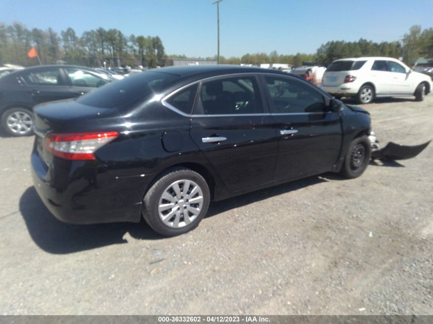 2013 NISSAN SENTRA S - 3N1AB7AP4DL790613