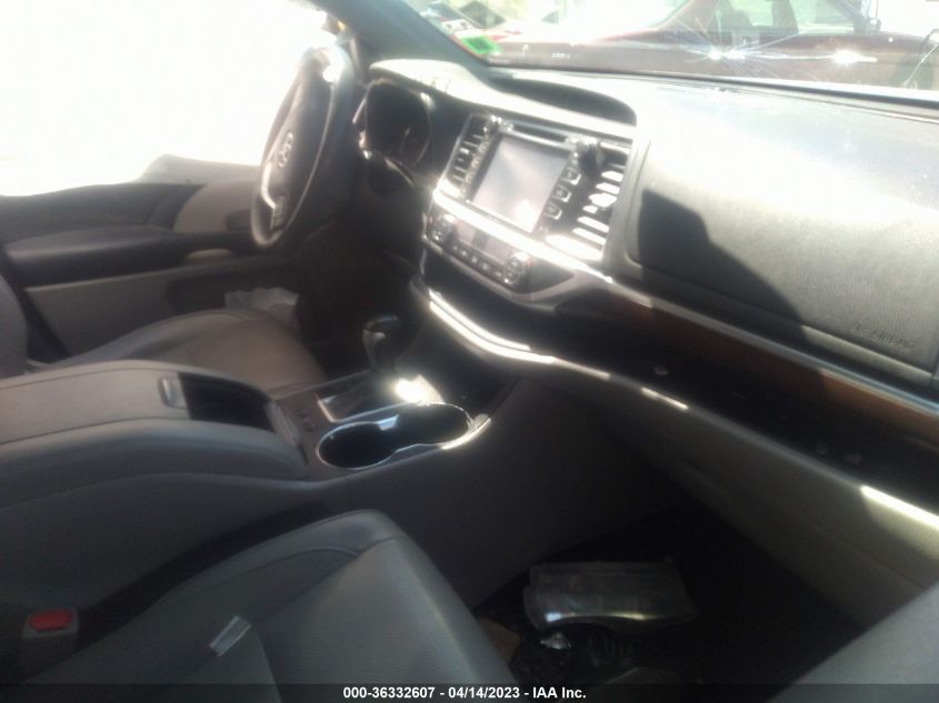 2015 TOYOTA HIGHLANDER HYBRID LIMITED - 5TDDCRFH8FS013353