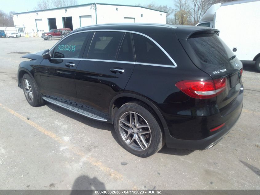 2016 MERCEDES-BENZ GLC GLC 300 - WDC0G4KB5GF083380
