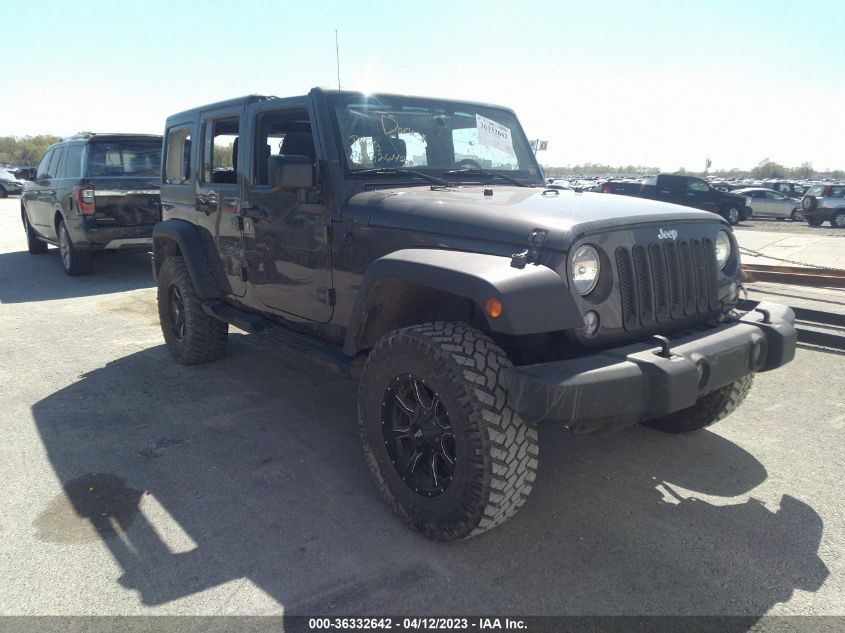 2017 JEEP WRANGLER UNLIMITED SPORT - 1C4BJWDG0HL536067