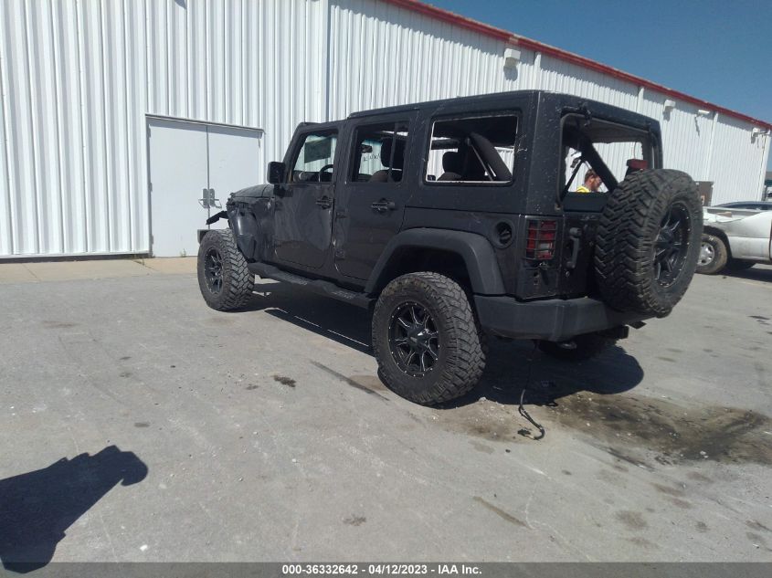 2017 JEEP WRANGLER UNLIMITED SPORT - 1C4BJWDG0HL536067