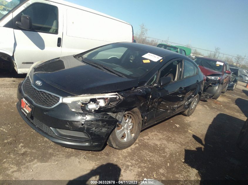 2014 KIA FORTE LX - KNAFK4A6XE5067114