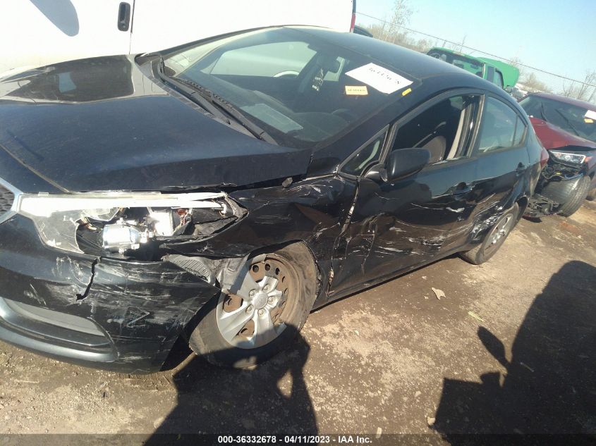 2014 KIA FORTE LX - KNAFK4A6XE5067114