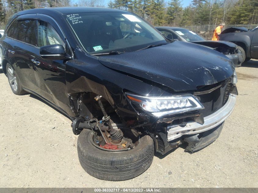 2016 ACURA MDX - 5FRYD4H27GB048111