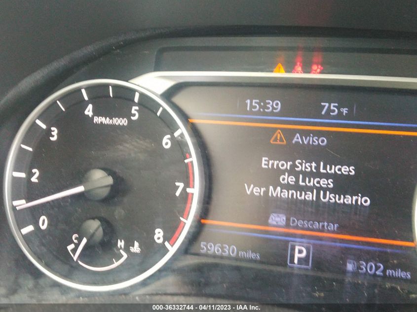 2020 NISSAN ALTIMA 2.5 SV - 1N4BL4DV7LC100649