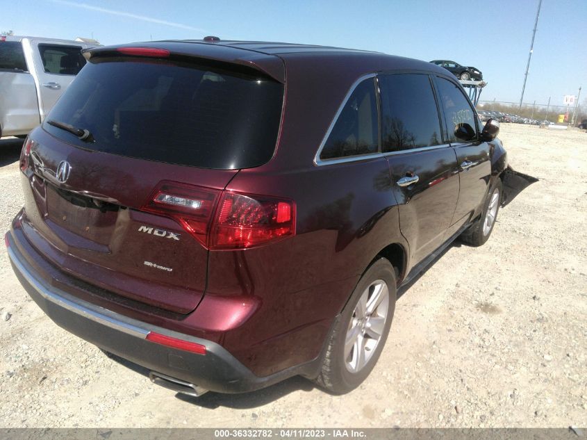 2013 ACURA MDX TECH PKG - 2HNYD2H34DH525298