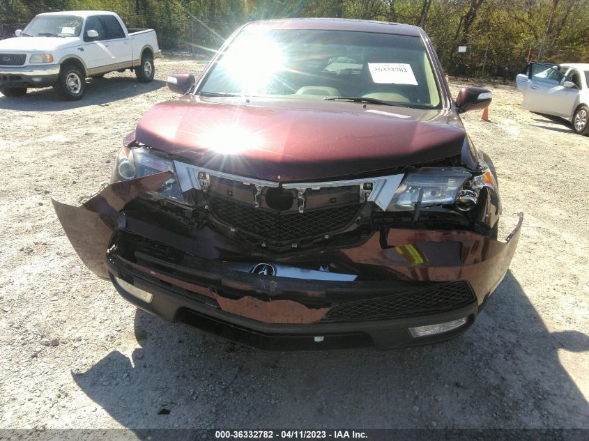 2013 ACURA MDX TECH PKG - 2HNYD2H34DH525298