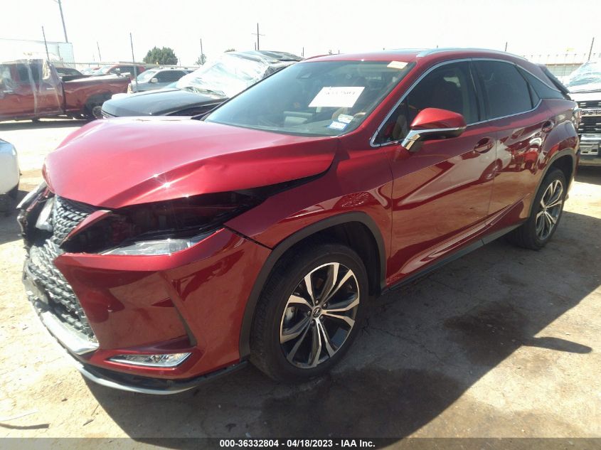 2022 LEXUS RX RX 350 - 2T2HZMAA9NC245380