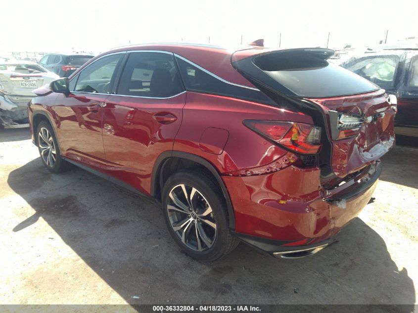 2022 LEXUS RX RX 350 - 2T2HZMAA9NC245380