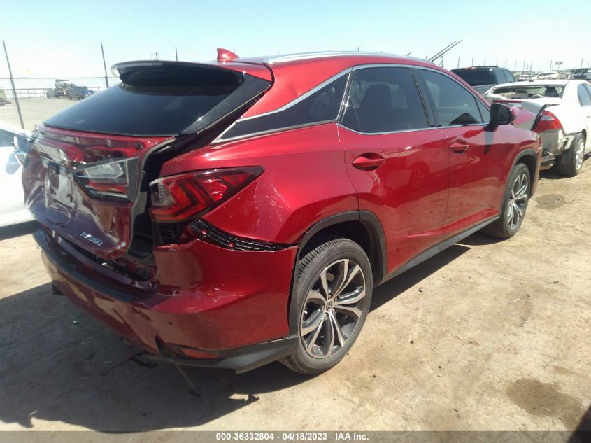 2022 LEXUS RX RX 350 - 2T2HZMAA9NC245380