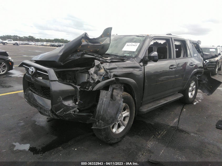 VIN JTEEU5JR2M5246296 2021 TOYOTA 4RUNNER SR5