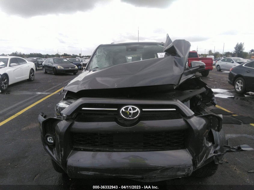VIN JTEEU5JR2M5246296 2021 TOYOTA 4RUNNER SR5