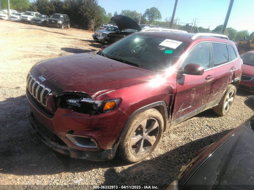 2019 JEEP CHEROKEE LIMITED - 1C4PJMDN1KD404977