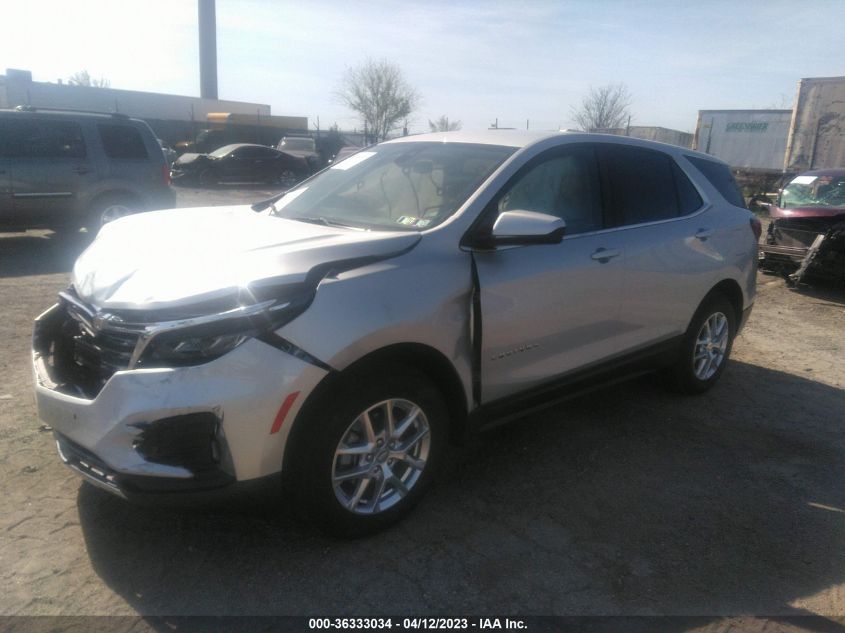 2022 CHEVROLET EQUINOX LT - 3GNAXUEV9NL229449