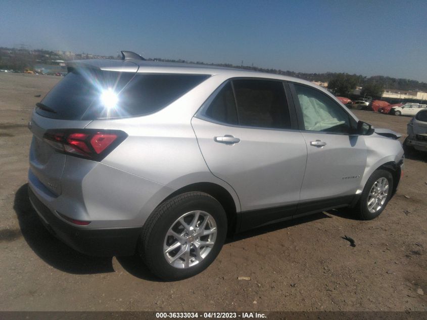 2022 CHEVROLET EQUINOX LT - 3GNAXUEV9NL229449