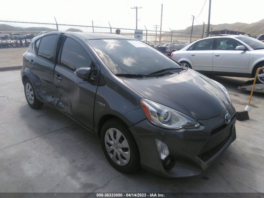 2015 TOYOTA PRIUS C ONE/TWO/THREE/FOUR - JTDKDTB39F1099698