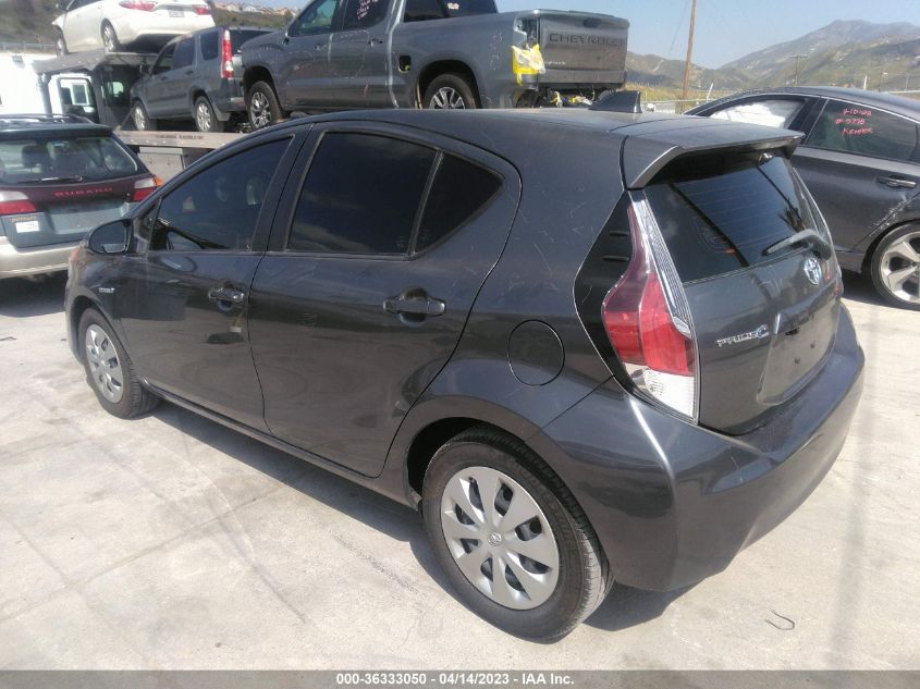 2015 TOYOTA PRIUS C ONE/TWO/THREE/FOUR - JTDKDTB39F1099698