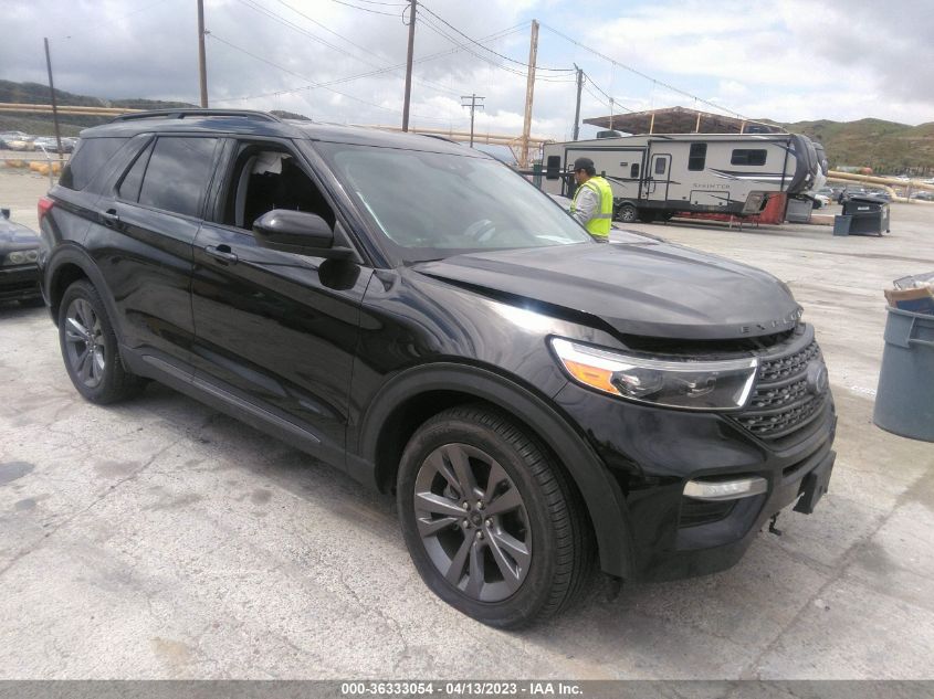 2022 FORD EXPLORER XLT - 1FMSK7DH3NGA69996