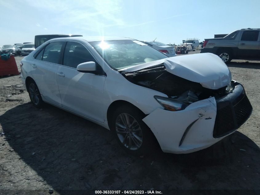 2016 TOYOTA CAMRY SE - 4T1BF1FK4GU133736