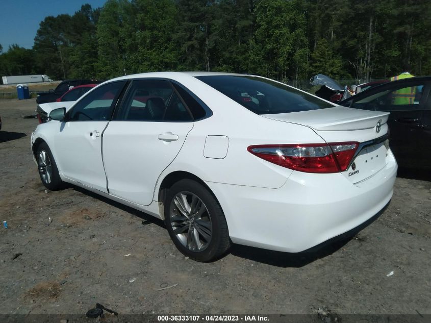 2016 TOYOTA CAMRY SE - 4T1BF1FK4GU133736
