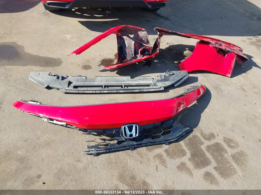 VIN 19XFL2H89NE005039 2022 HONDA CIVIC HATCHBACK SPORT