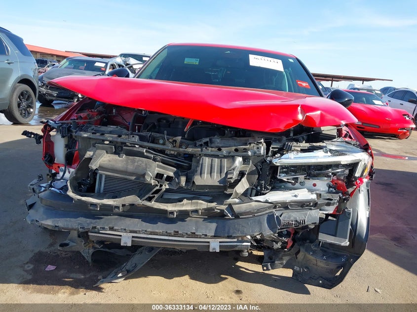 VIN 19XFL2H89NE005039 2022 HONDA CIVIC HATCHBACK SPORT