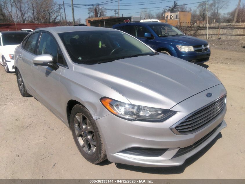 2017 FORD FUSION SE - 3FA6P0H78HR162869