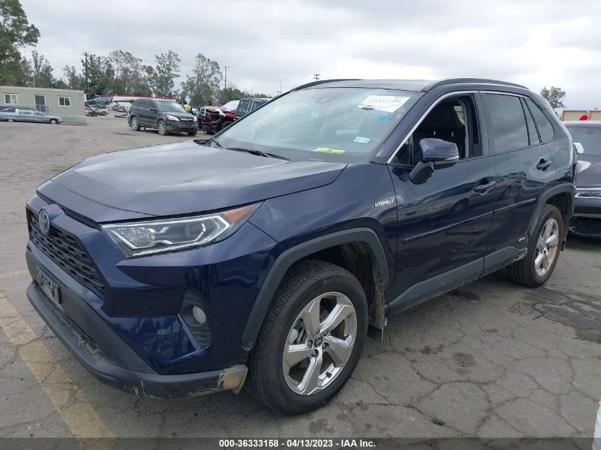 2021 TOYOTA RAV4 HYBRID - 4T3B6RFV0MU027585