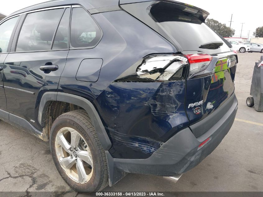 2021 TOYOTA RAV4 HYBRID - 4T3B6RFV0MU027585