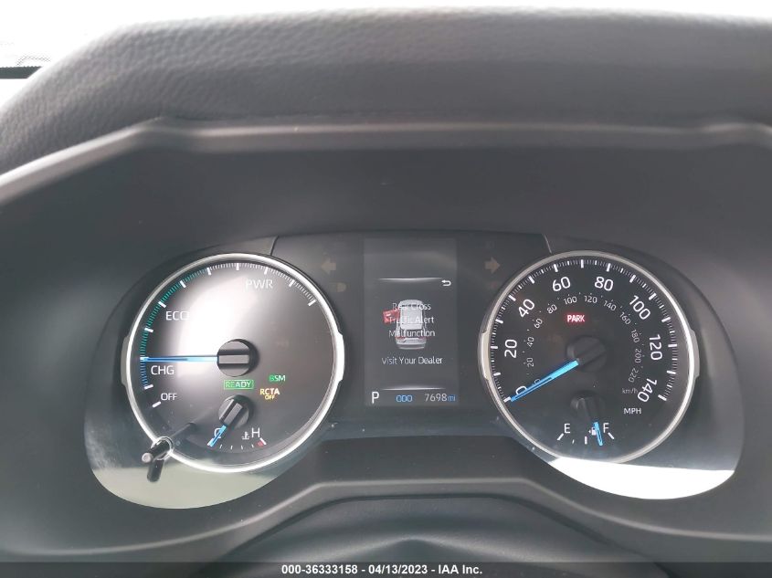 2021 TOYOTA RAV4 HYBRID - 4T3B6RFV0MU027585