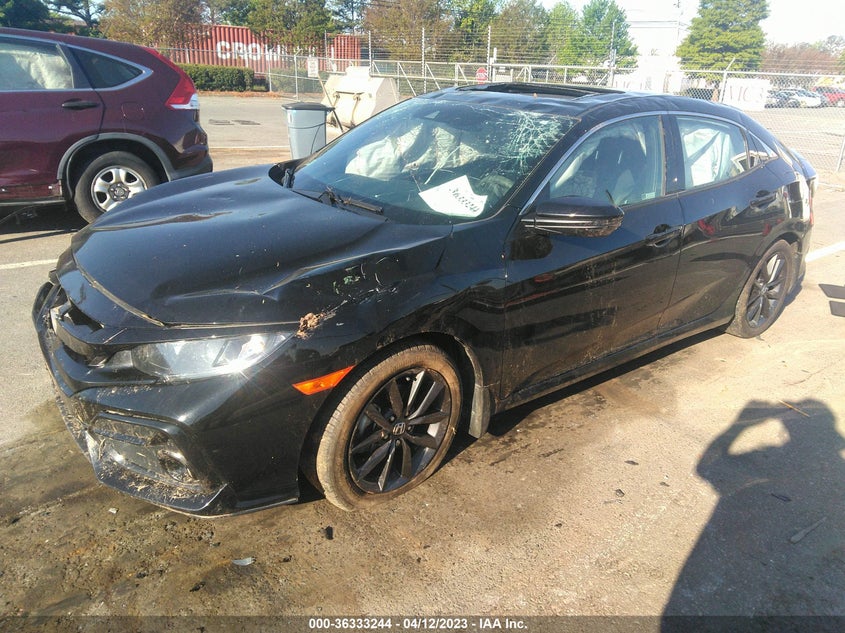 VIN SHHFK7H64LU419219 2020 HONDA CIVIC HATCHBACK EX