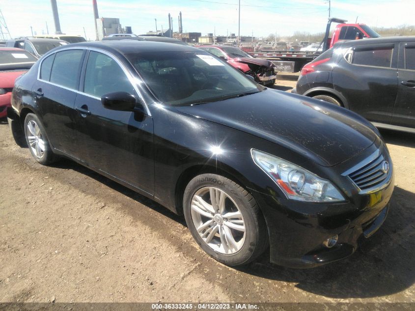 2013 INFINITI G37 SEDAN X - JN1CV6AR9DM764025