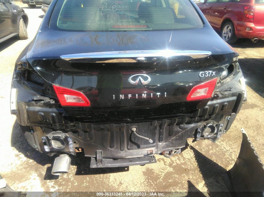 2013 INFINITI G37 SEDAN X JN1CV6AR9DM764025