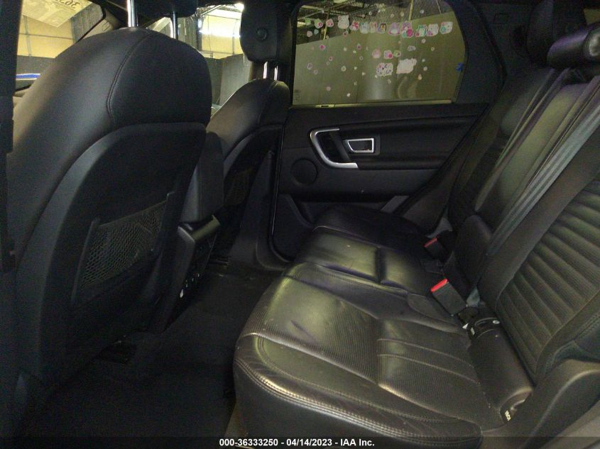 2015 LAND ROVER DISCOVERY SPORT HSE - SALCR2BG8FH540028
