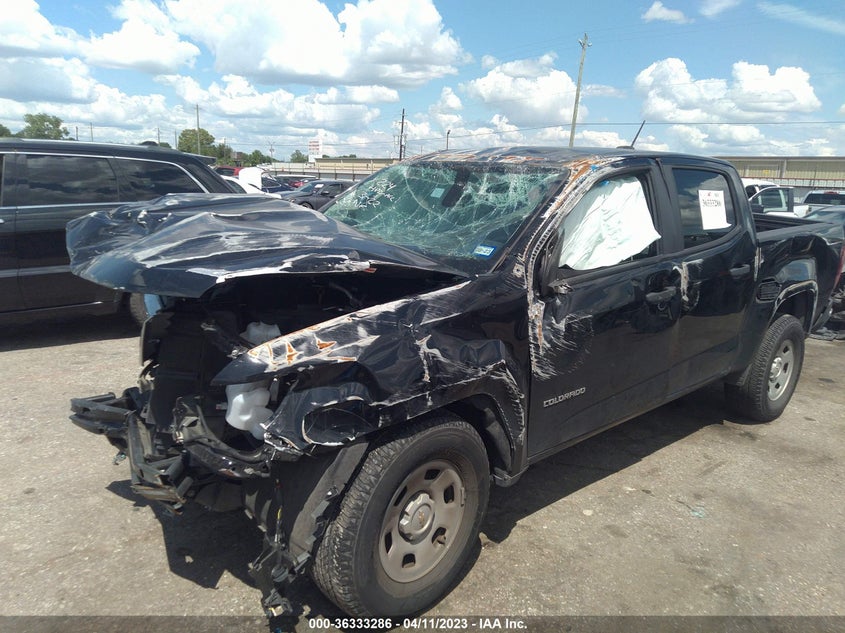 VIN 1GCGSBEA2L1157386 2020 CHEVROLET COLORADO 2WD WORK TRUCK