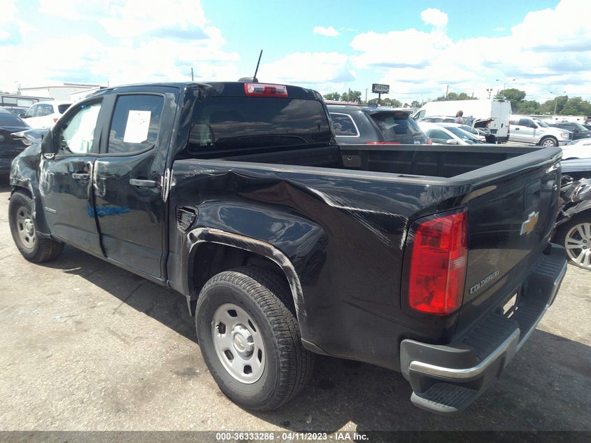 VIN 1GCGSBEA2L1157386 2020 CHEVROLET COLORADO 2WD WORK TRUCK
