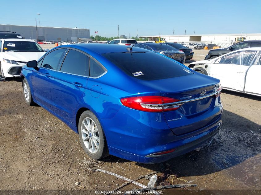 2017 FORD FUSION SE - 3FA6P0HD7HR246414