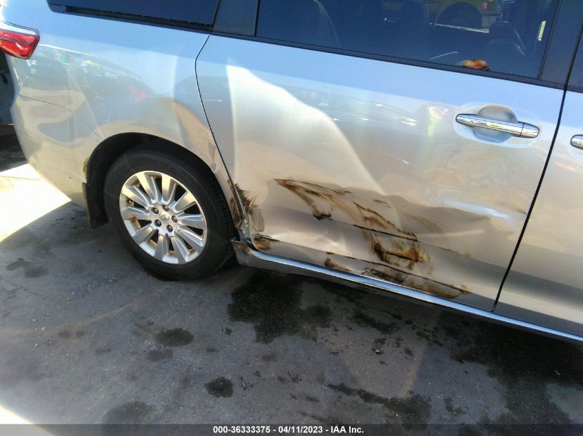 2015 TOYOTA SIENNA LTD/XLE/XLE PREMIUM - 5TDDK3DC6FS110591