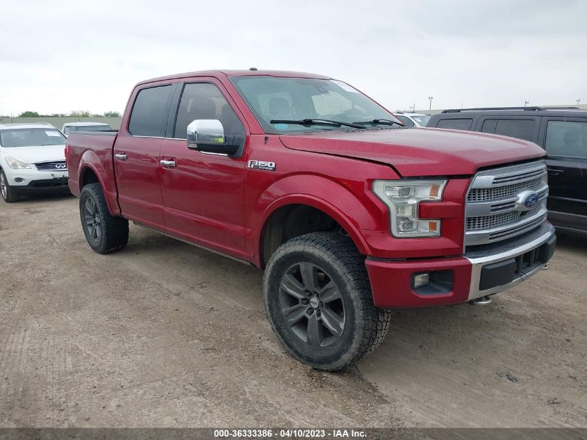 2015 FORD F-150 XLT/XL/LARIAT/PLATINUM - 1FTEW1EG3FFC03633