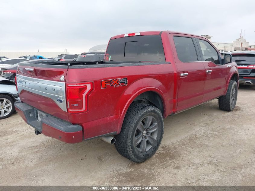 2015 FORD F-150 XLT/XL/LARIAT/PLATINUM - 1FTEW1EG3FFC03633