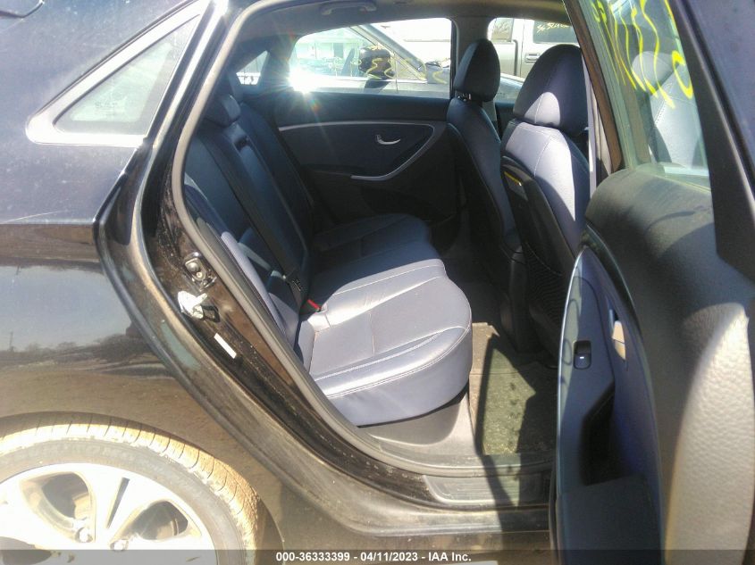 2013 HYUNDAI ELANTRA GT W/BLUE INT - KMHD35LE5DU054224