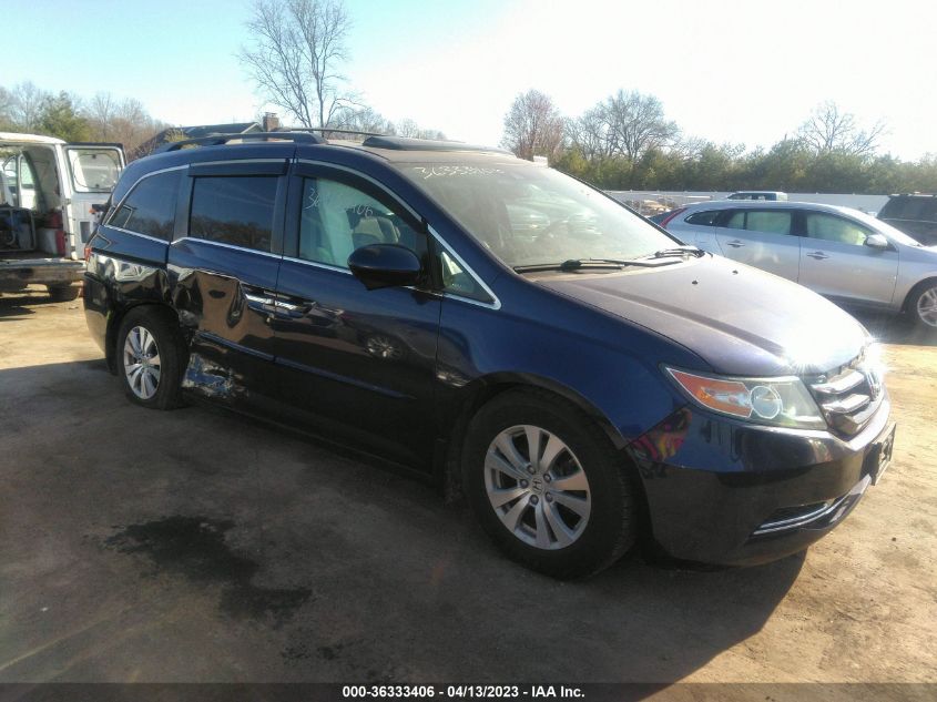 2014 HONDA ODYSSEY EX-L - 5FNRL5H6XEB013450