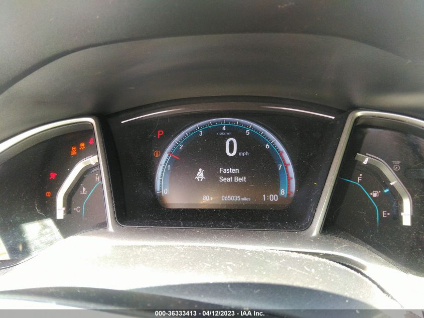 2016 HONDA CIVIC SEDAN EX-T - 19XFC1F34GE026773