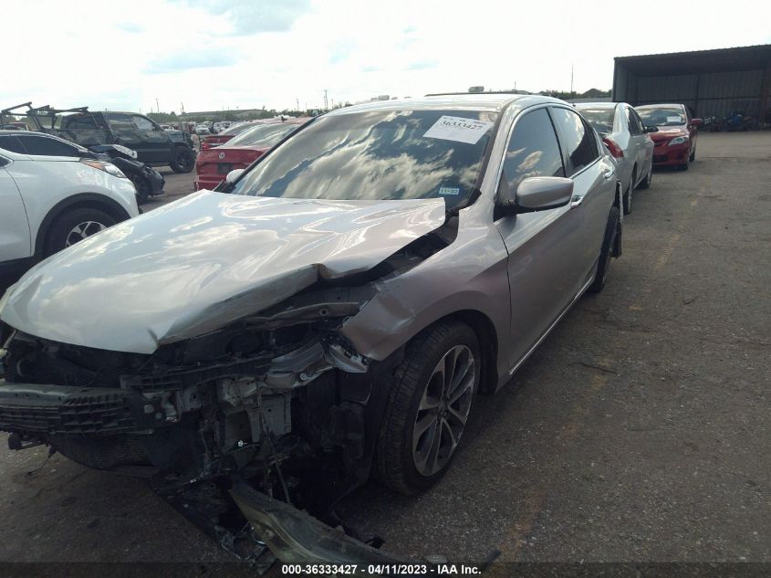 2014 HONDA ACCORD SEDAN SPORT - 1HGCR2F51EA035022